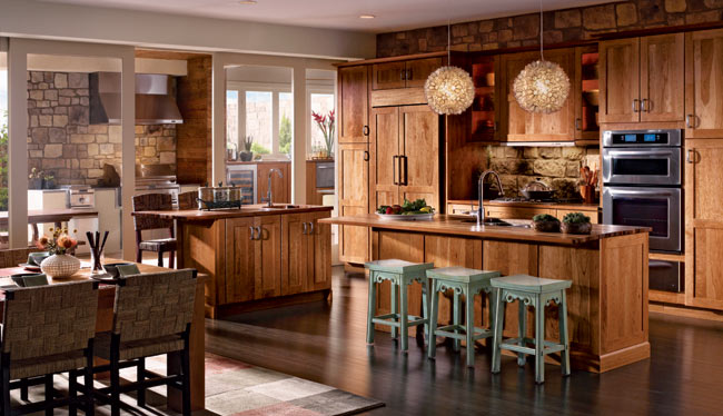 The Best Cabinetry Colors for a Rustic Kitchen - KraftMaid